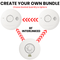 Build Your Own Bundle - Customise Your Own System - Wireless Interlinked Smoke & Heat Alarms - Sealed 10 Year Battery - AlertX